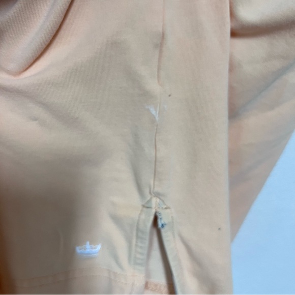 Peter Millar XL BallyBunion Golf Polo Shirt Men’s Peach Cotton/ Elastane *READ* - Picture 8 of 8